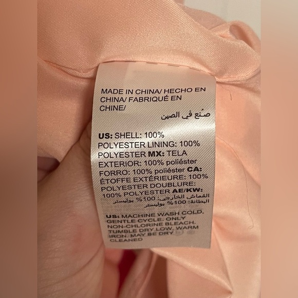 CHICOS Pleated Maxi Skirt Pink Floral Paisley Size 1 (8-10) Medium - Picture 10 of 10